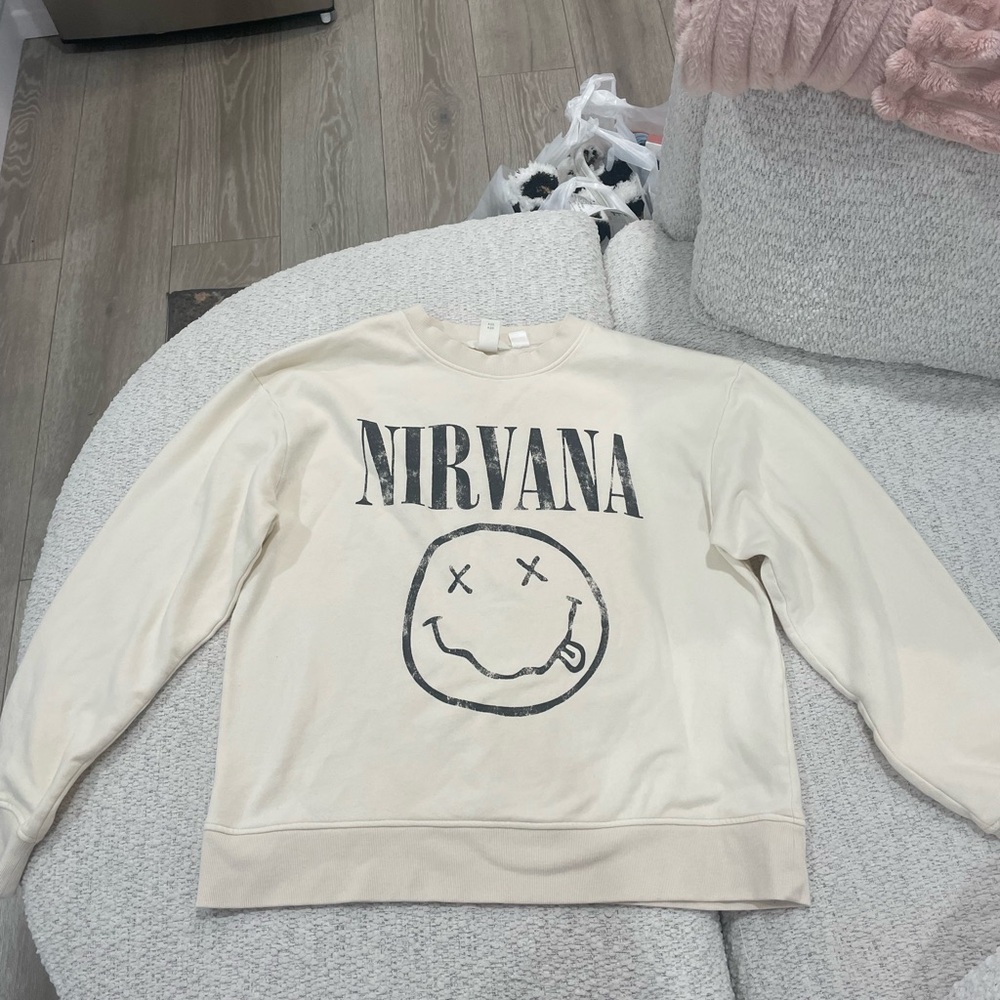 H&M Cream Nirvana Sweater